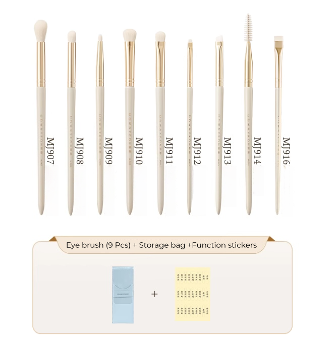 ROWNYEON Pure Ceramics Professional Makeup Brush 14 Pcs Set T5136