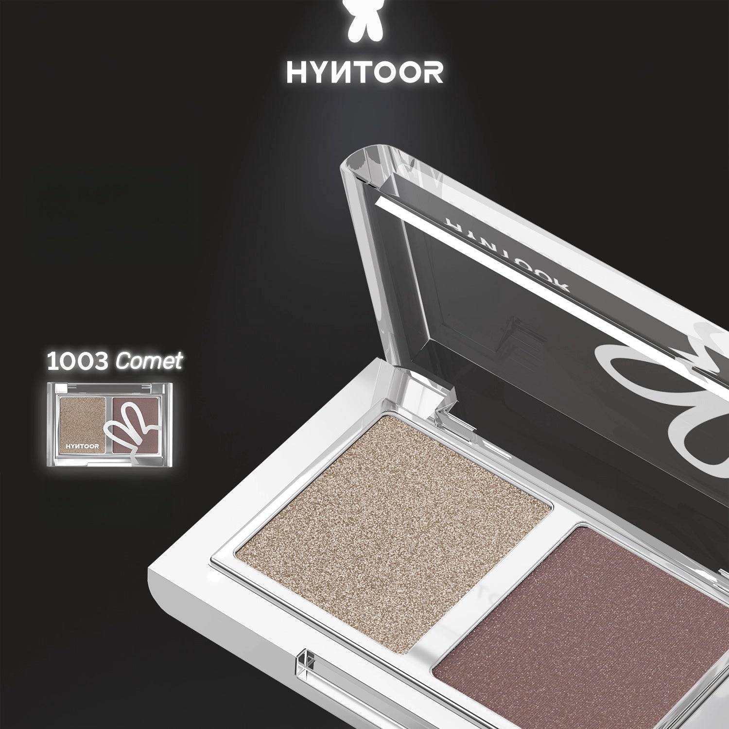HYNTOOR Runway Show Collection 2-color Eyeshadow Palette T5183