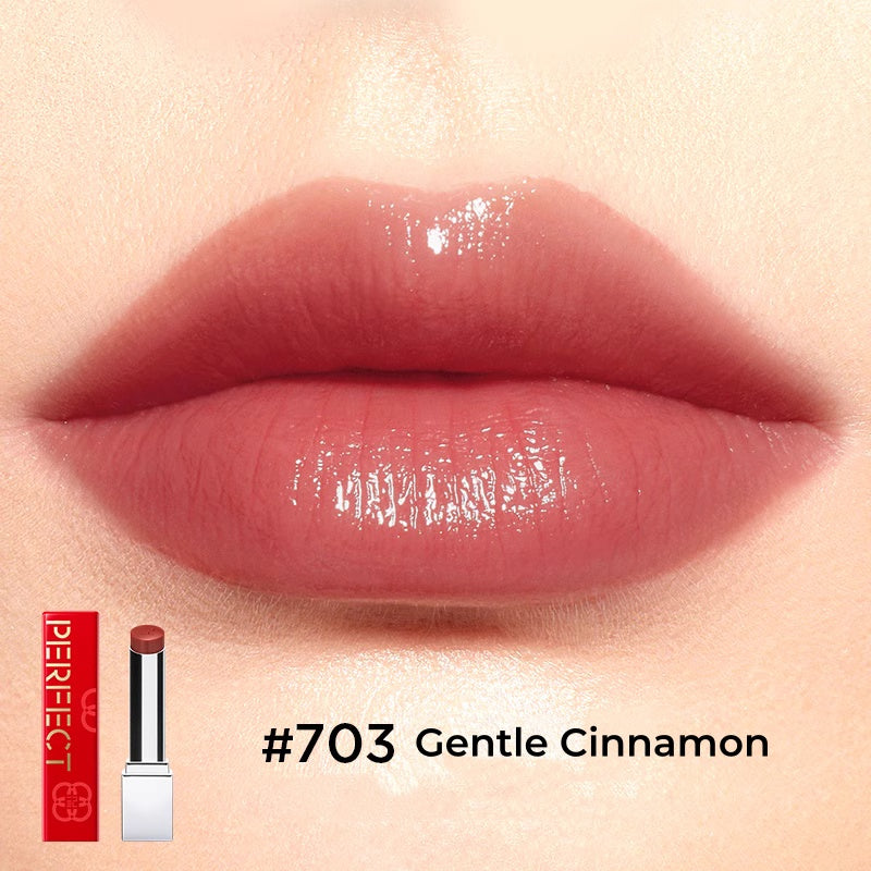 PERFECT DIARY New Year Limited Bionic Film Essence Glossy Lipstick T5425