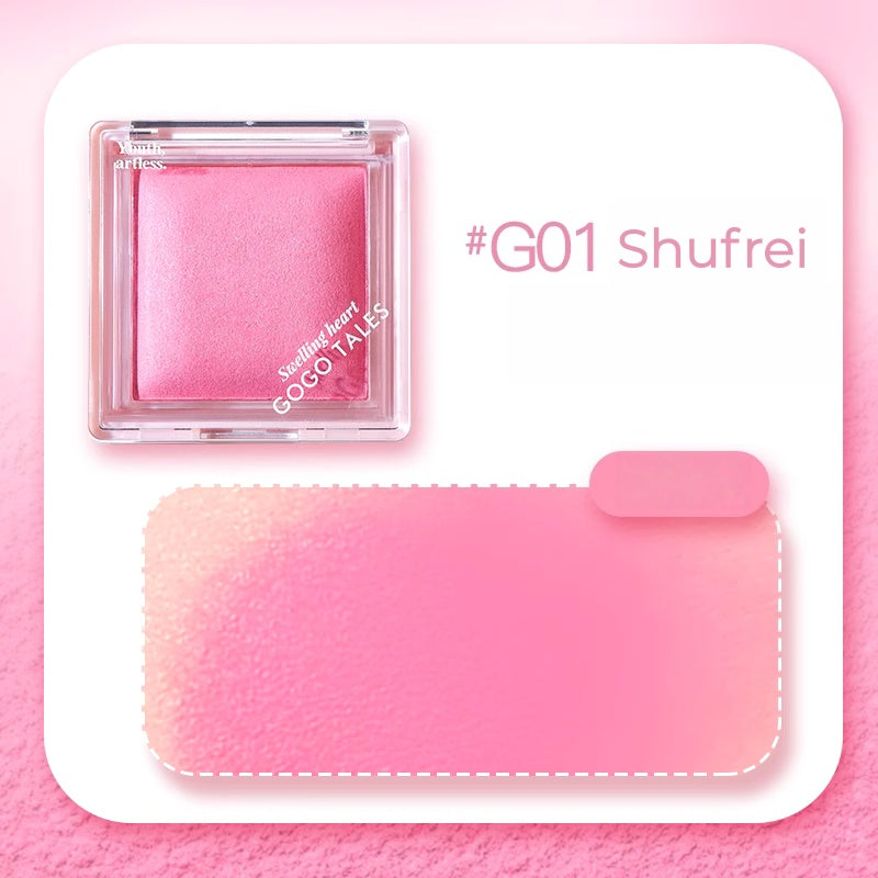 GOGO TALES Baked Mono Matte Blusher Powder T5248
