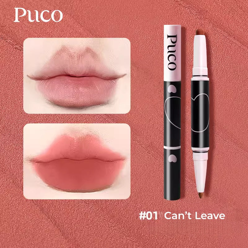 PUCO Moist Double-head Matte Lipstick Pen T5309
