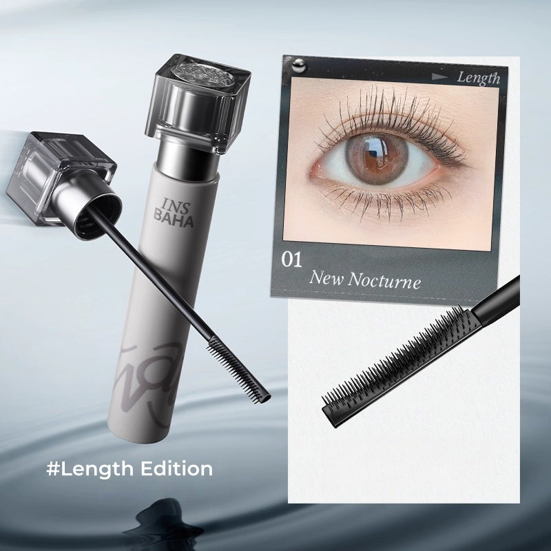 INSBAHA Waterproof Slender Wave Curling Dense Mascara T5159