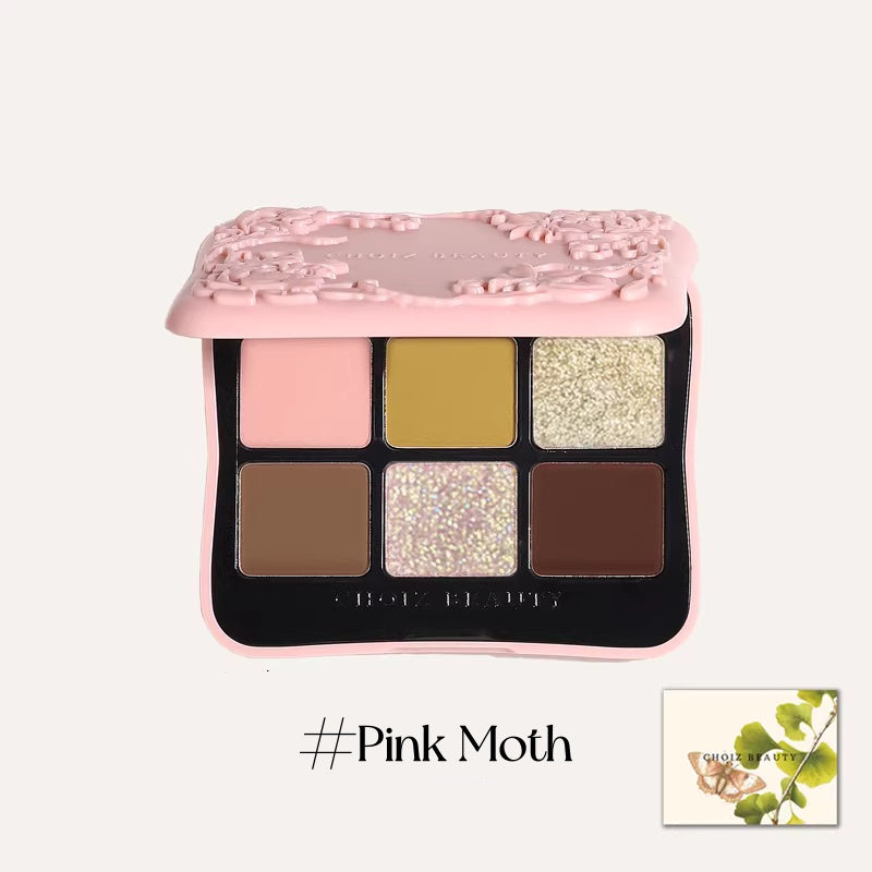 CHOIZ BEAUTY Insect Collection 6-color Eyeshadow Palette T5440