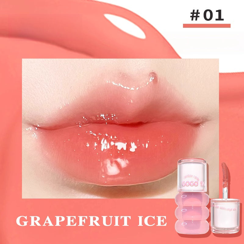 GOGO TALES Mini Ice-cream Moist Glossy Lip Gloss T5239