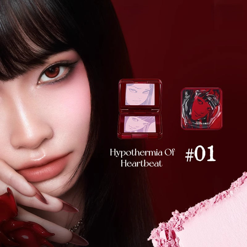 LITTLE ONDINE X Junji ITO Maniac Collection Blusher & Lip Clay & Eyeliner & Mascara T5284