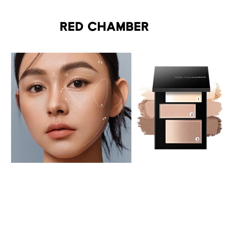 RED CHAMBER Long-wear 7-Color Gradient Contour Palette T5290