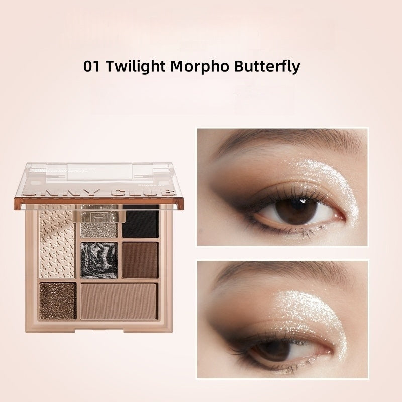 UNNY CLUB Fantasy Butterfly 7-color Eyeshadow Palette T4440