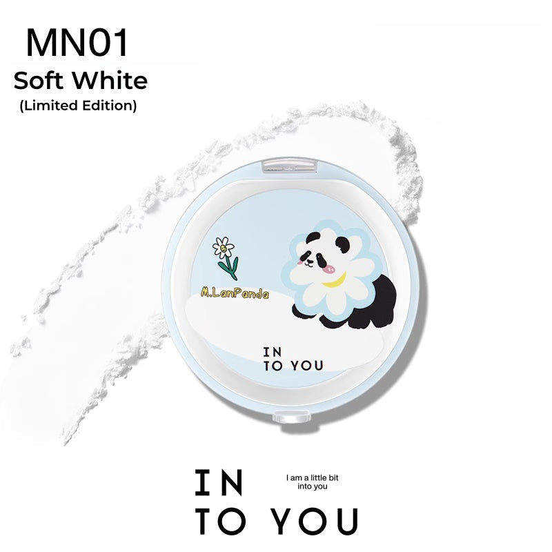 INTO YOU x M.LanPanda Mini Oil-control Pressed Powder T5392