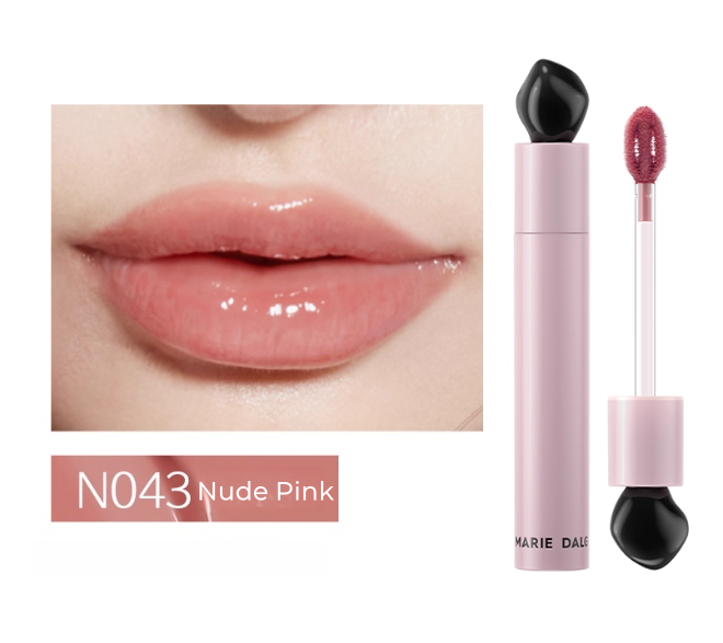 MARIE DALGAR Black Pink Collection Essence Glossy Lip Gloss T5134