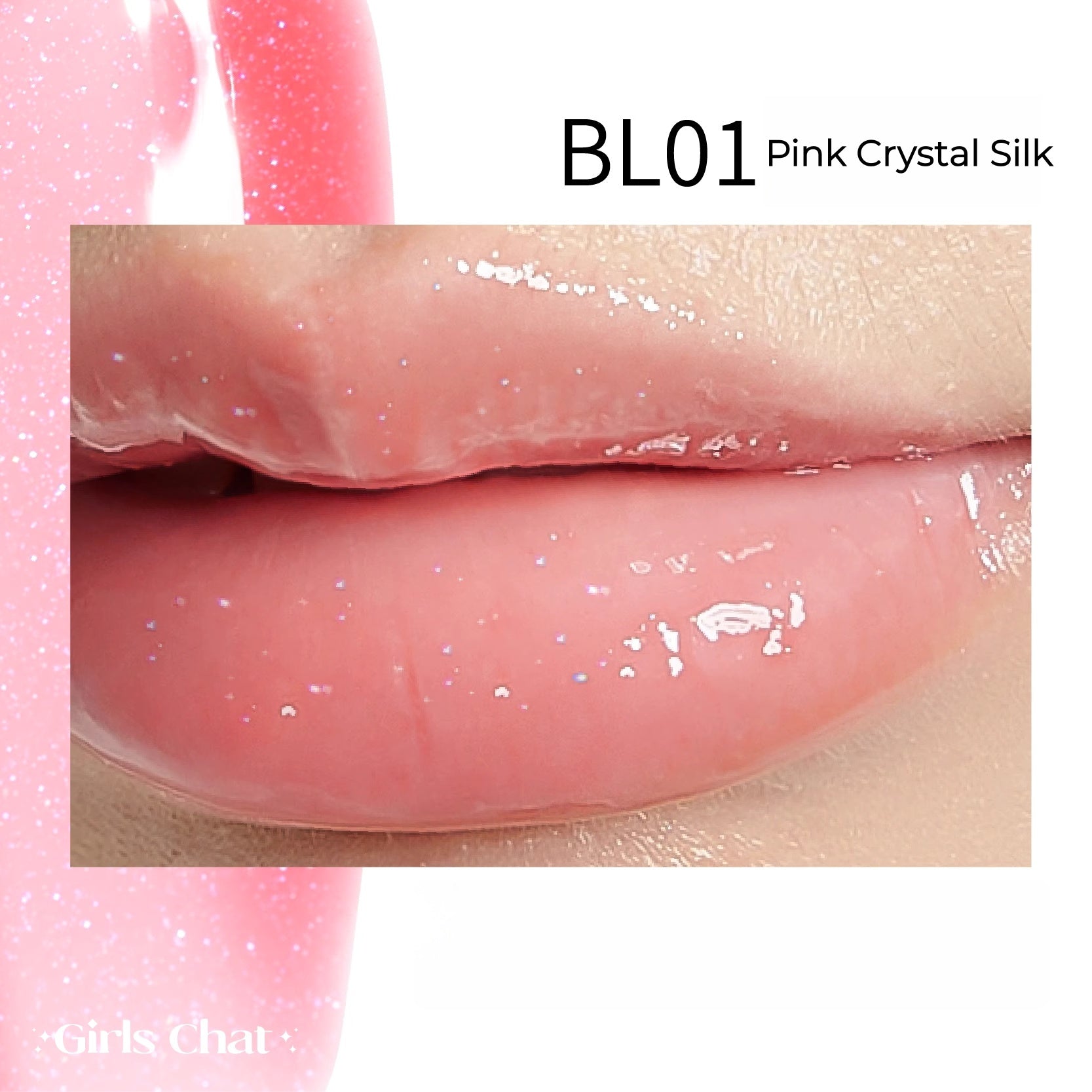 GIRLS CHAT Romantic Rebel Collection Glossy Lip Gloss T5368