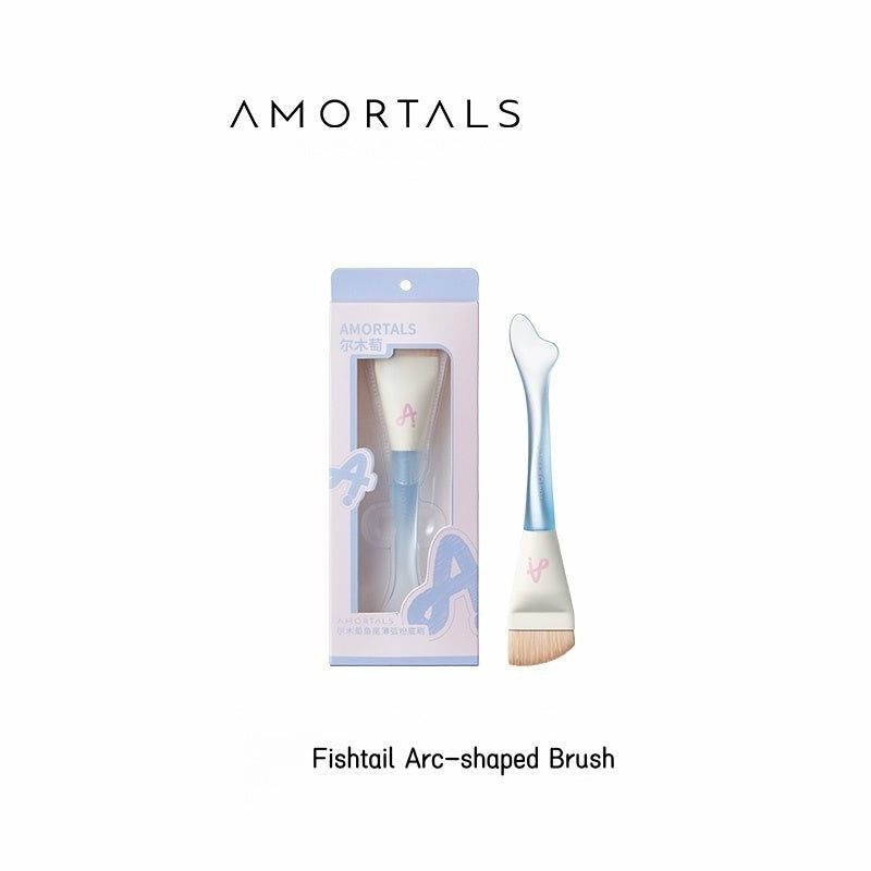 AMORTALS Fishtail Arc-shaped Foundation Makeup Brush T4611