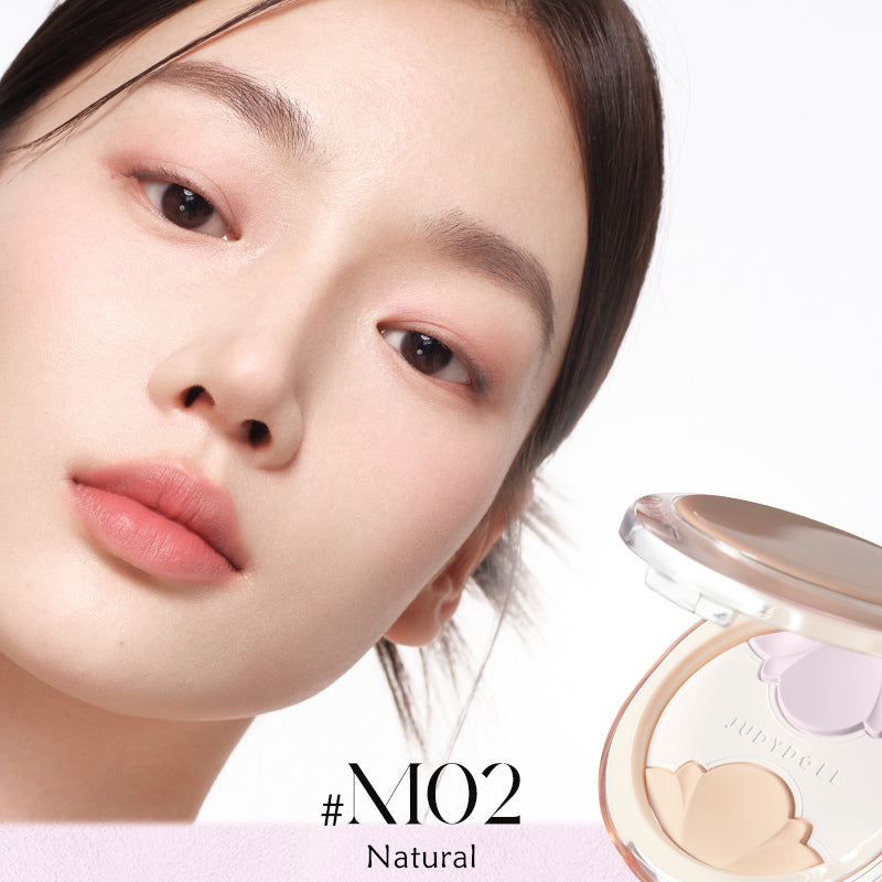 JUDYDOLL Glamorous Glaze Series 3-Color Matte Pressed Powder T3966