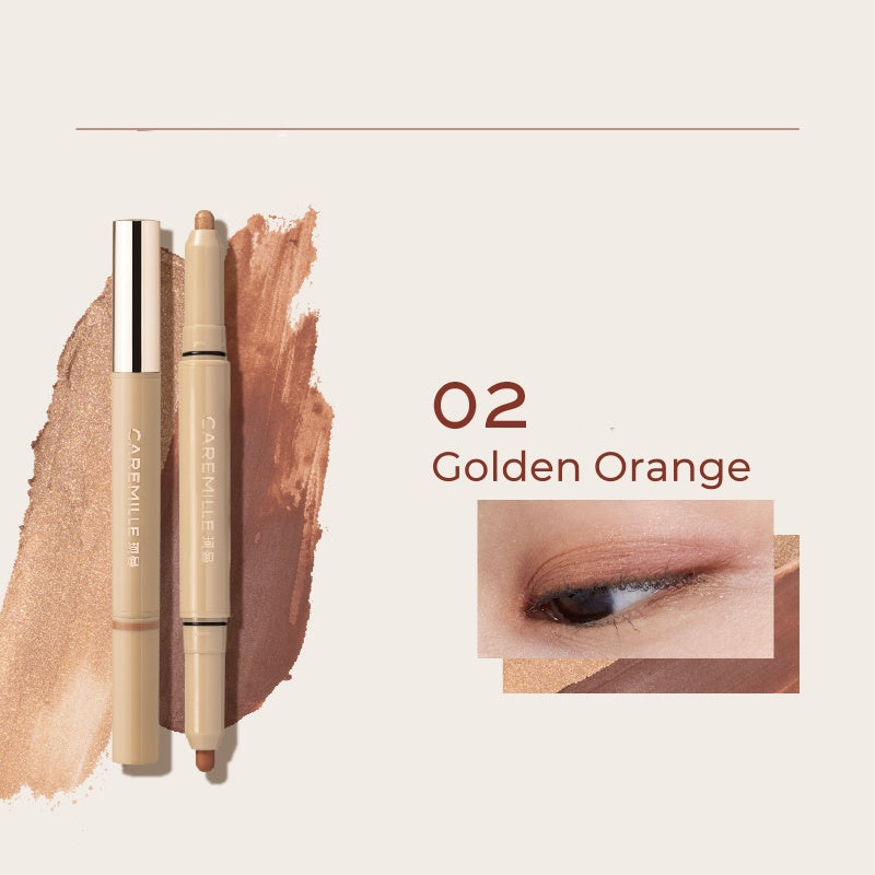 CAREMILLE Double-head Silk Powder Eyeshadow Stick T5055