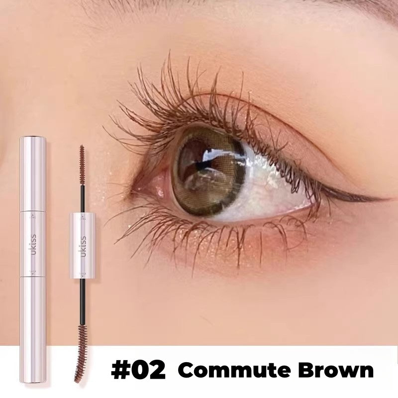 UKISS Dobbelthoved Vandfast Slank Krøllemascara T4343