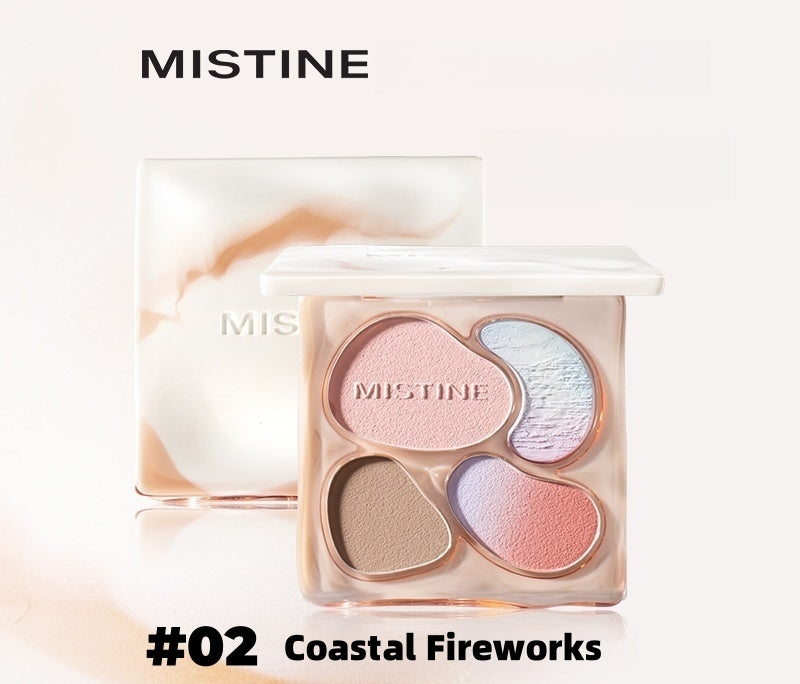 MISTINE Thai Milk Coffee Alt-i-en makeuppalette T4452
