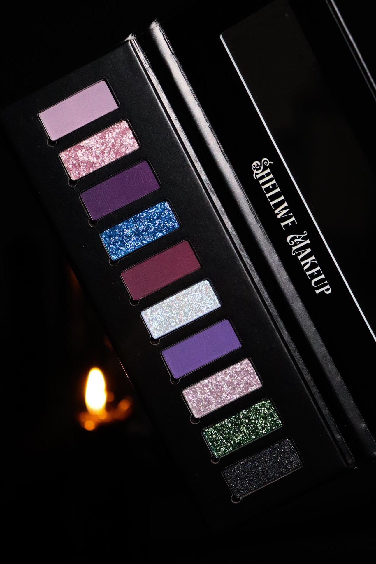 SHELLWE MAKEUP Mist Witch 10 Colors Chameleon Eyeshadow Palette T3935