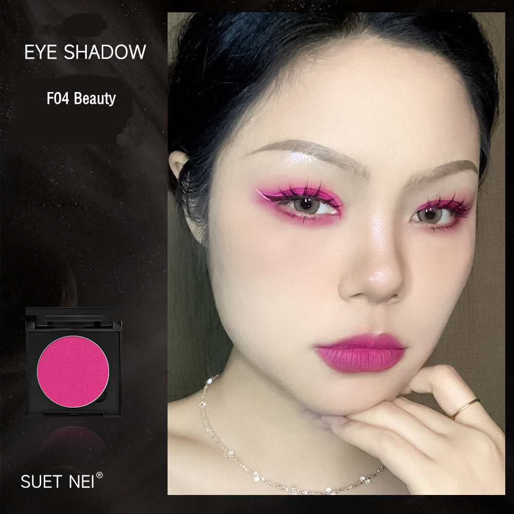 SUET NEI Retro Red Series Monochrome Matte Eyeshadow T3911