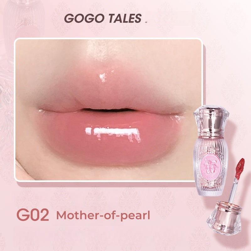 GOGO TALES Sweet Pink Ballet Collection Mirror Lip Glaze T4703