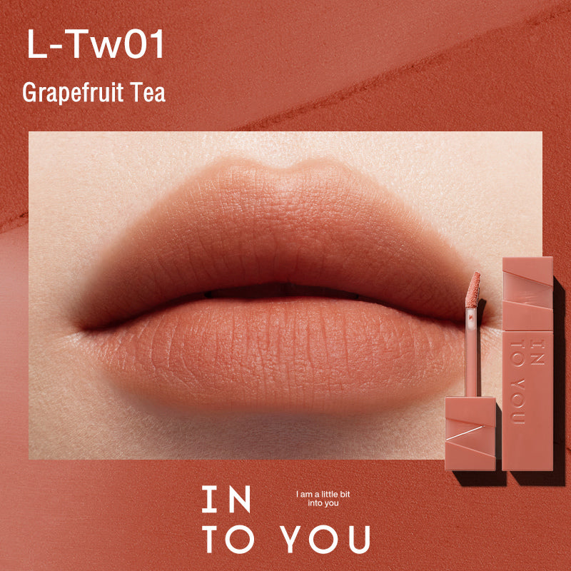 INTO YOU Printed Color Series Soft Mist Velvet Matte Lip Glaze T3211