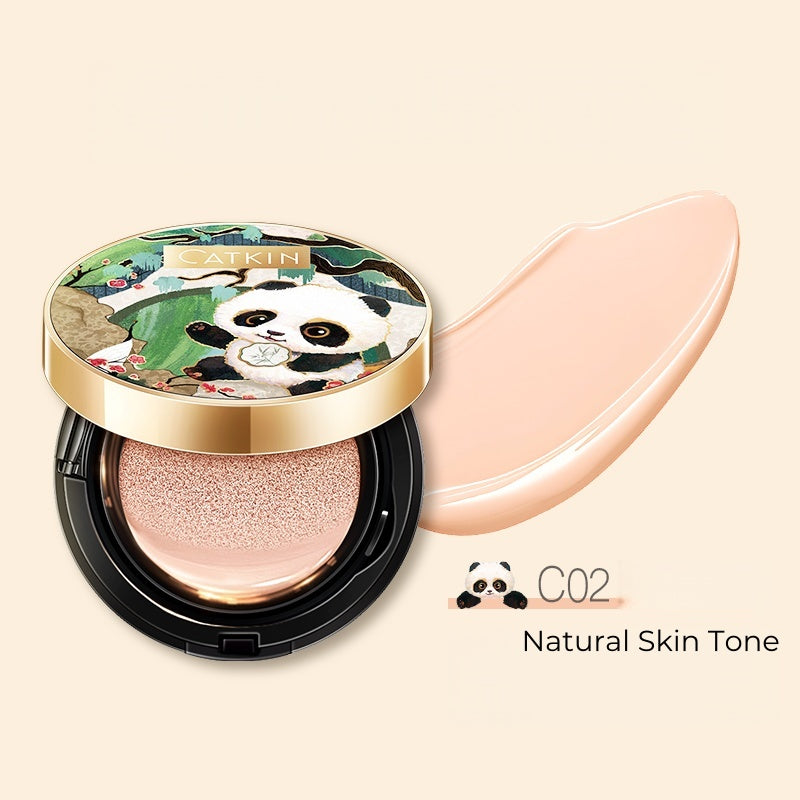 CATKIN Panda Paradise Concealer & Oil-control Air Cushion Foundation T5021