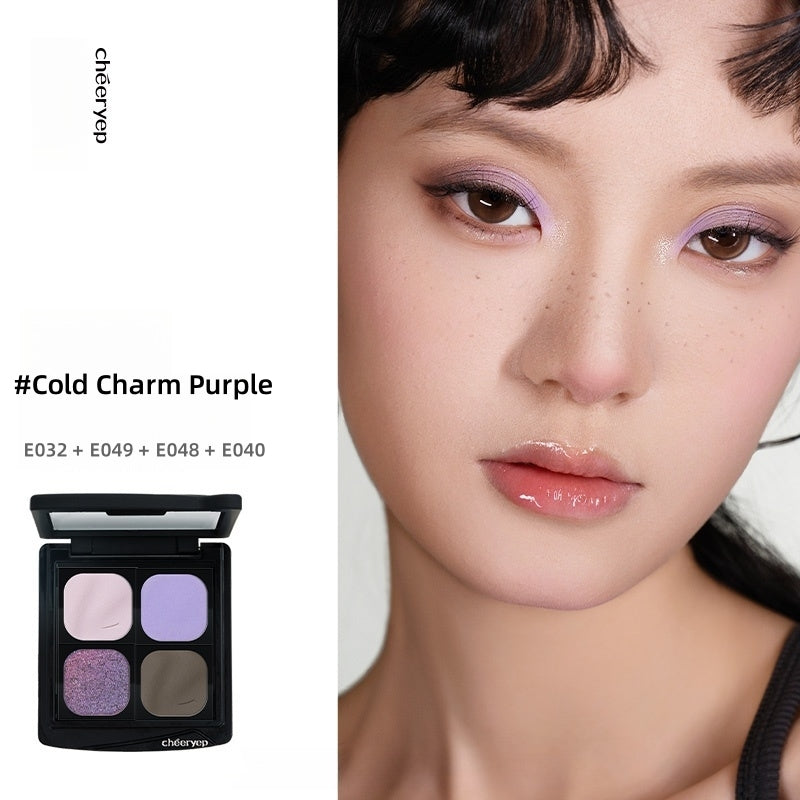 QianYan Fantasy Color 4 Colors Eyeshadow Palette T4436