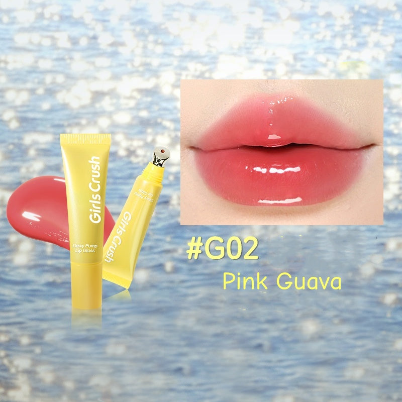 Girls Crush Sunkissed Glow Collection Moist Mirror Lip Glaze T4725