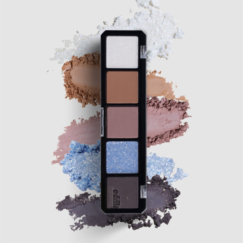 ODDITY 5-farvet smokey øjenskyggepalette T3848