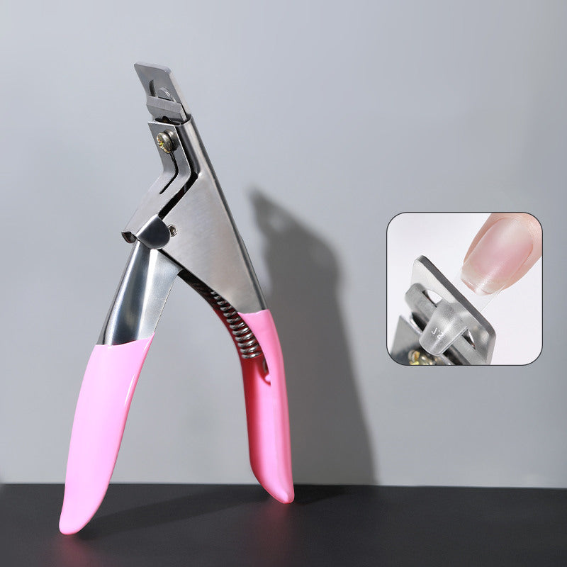KaSi U-shaped Flat Scissors For Acrylic Extension Nails T3300