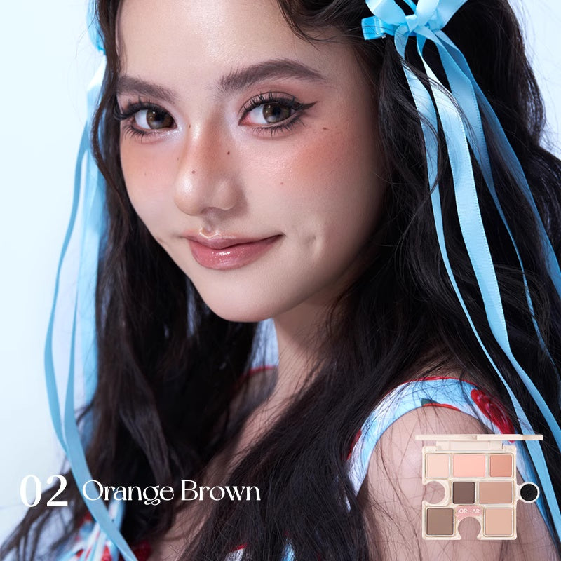 ORIGINAL ARTIST Pearlescent & Matte Smoky Eyeshadow Palette T5371