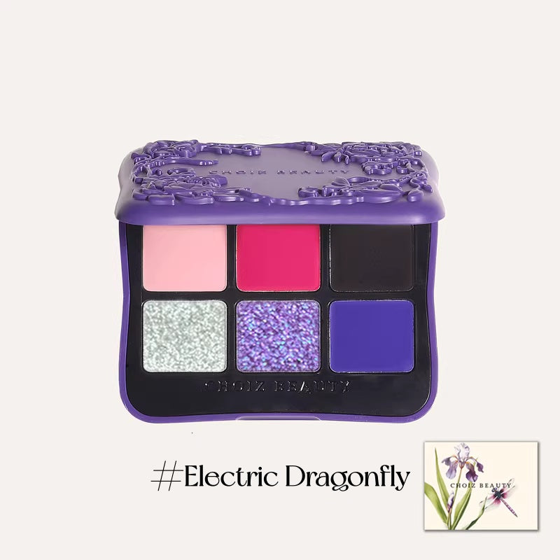 CHOIZ BEAUTY Insect Collection 6-color Eyeshadow Palette T5440