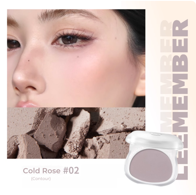 LEEMEMBER Little Bear Collection Matte Highlighter & Contour Powder T5131