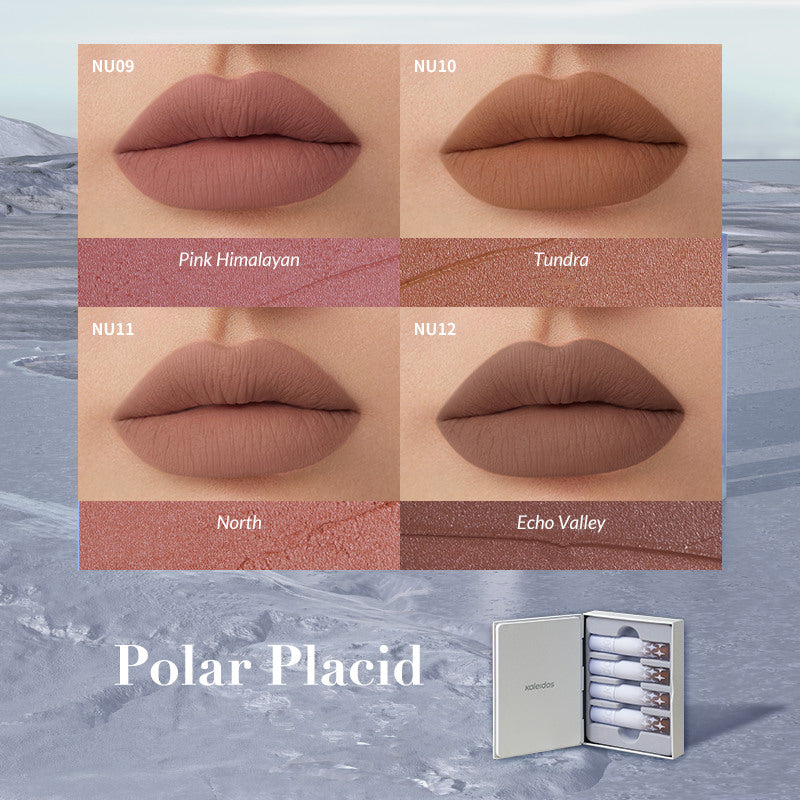 KALEIDOS Matte Lip Clay 4-Stick Gift Set #Polar Placid T3751