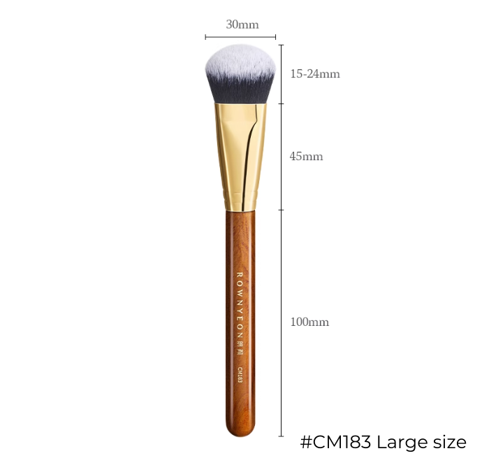 ROWNYEON Red Desert CM182/183 Highlighter & Blusher Makeup Brush T5148
