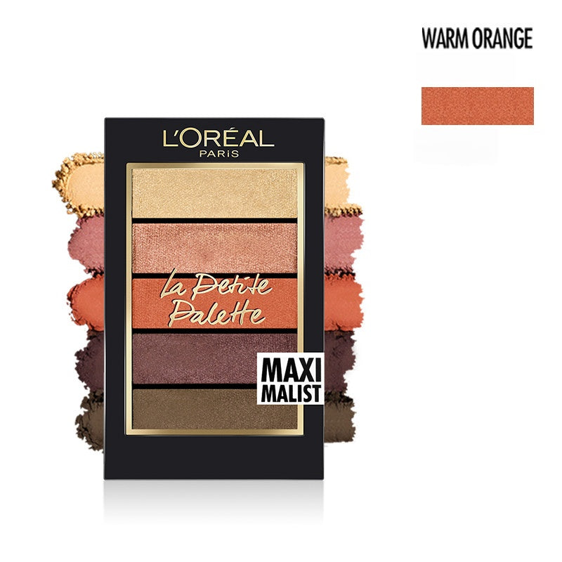 L'Oréal 5-color Matte & Pearlescent Eyeshadow Palette T4973