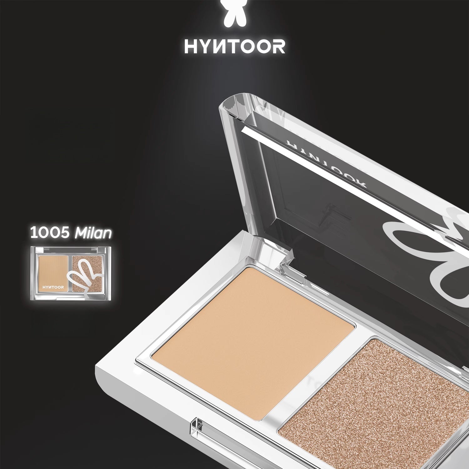 HYNTOOR Runway Show Collection 2-color Eyeshadow Palette T5183
