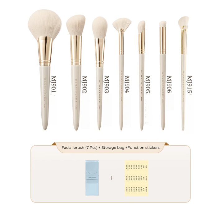 ROWNYEON Pure Ceramics Professional Makeup Brush 14 Pcs Set T5136