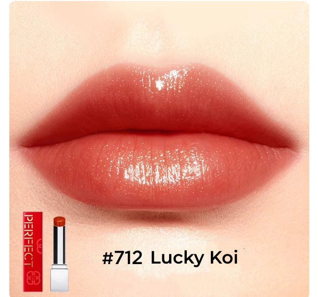 PERFECT DIARY New Year Limited Bionic Film Essence Glossy Lipstick T5425