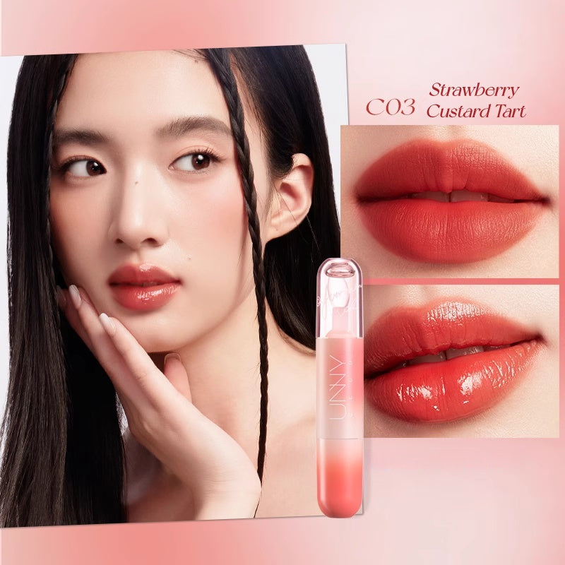 UNNY CLUB Double-head Moist Glossy Lip Glaze T5419