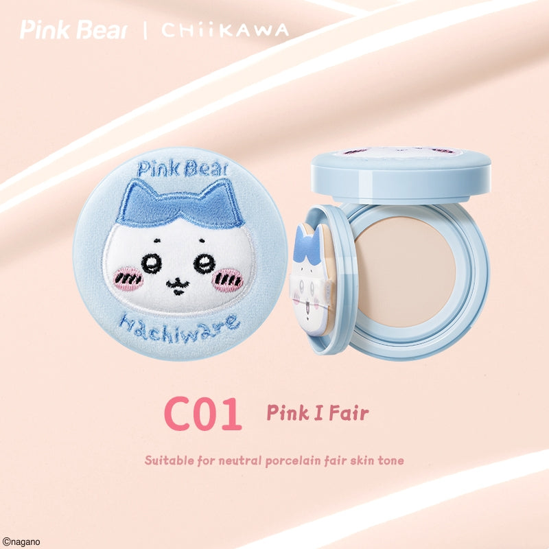 Pink Bear X CHIIKAWA Collection Concealer Air Cushion Foundation T5251