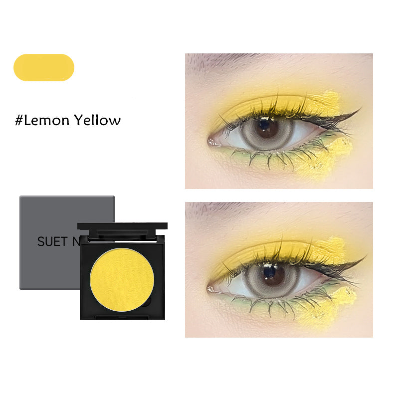 SUET NEI Yellow Series Monochrome Matte Eyeshadow T3906
