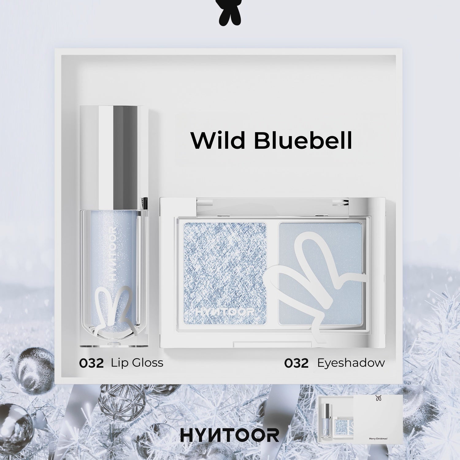 HYNTOOR Christmas Collection Eyeshadow & Lip Gloss Gift Box T5324