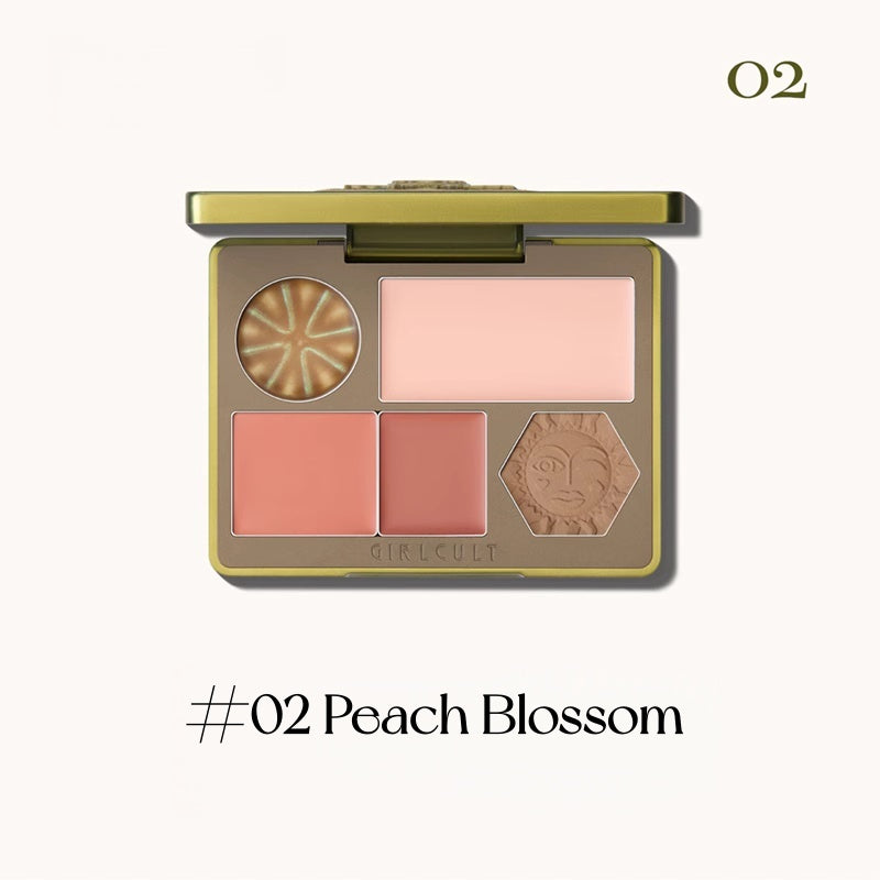 Girlcult Martial Arts World Collection All-in-One Makeup Palette T5395