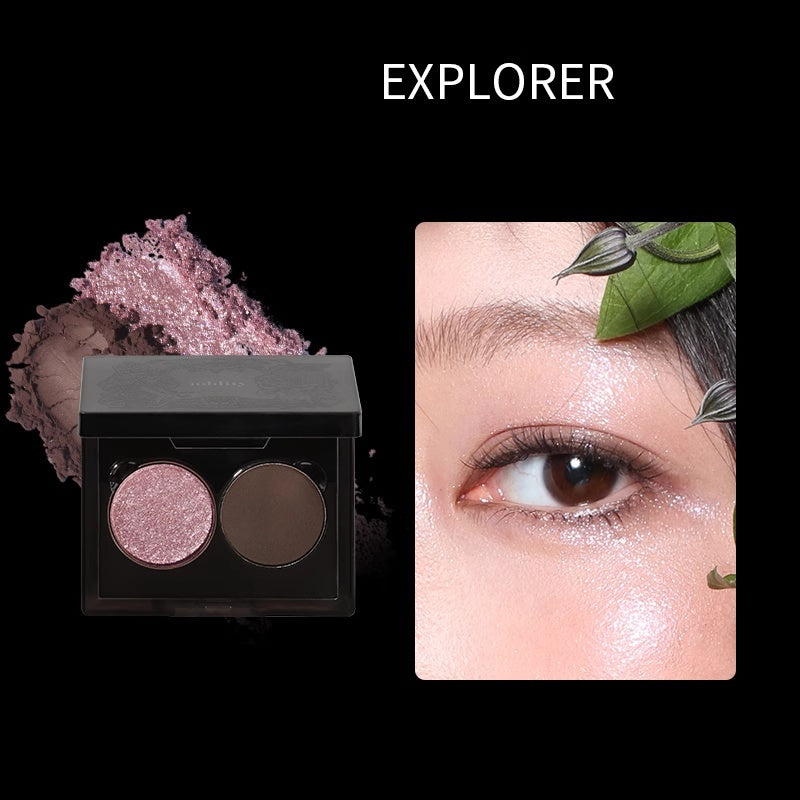 Oddity Illusion Collection 2-color Eyeshadow Palette T5297
