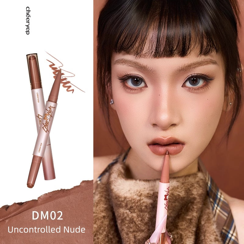 QianYan X DODONAMI Double-head Matte Lipstick Pen T5317