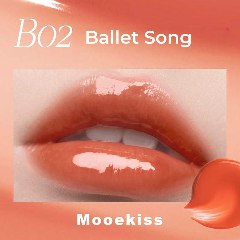 MOOEKISS Long-wear Moisture Glossy Mirror Lip Glaze T5274