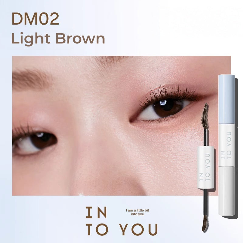 INTO YOU Double-head Waterproof Curling Slender Mascara T5393