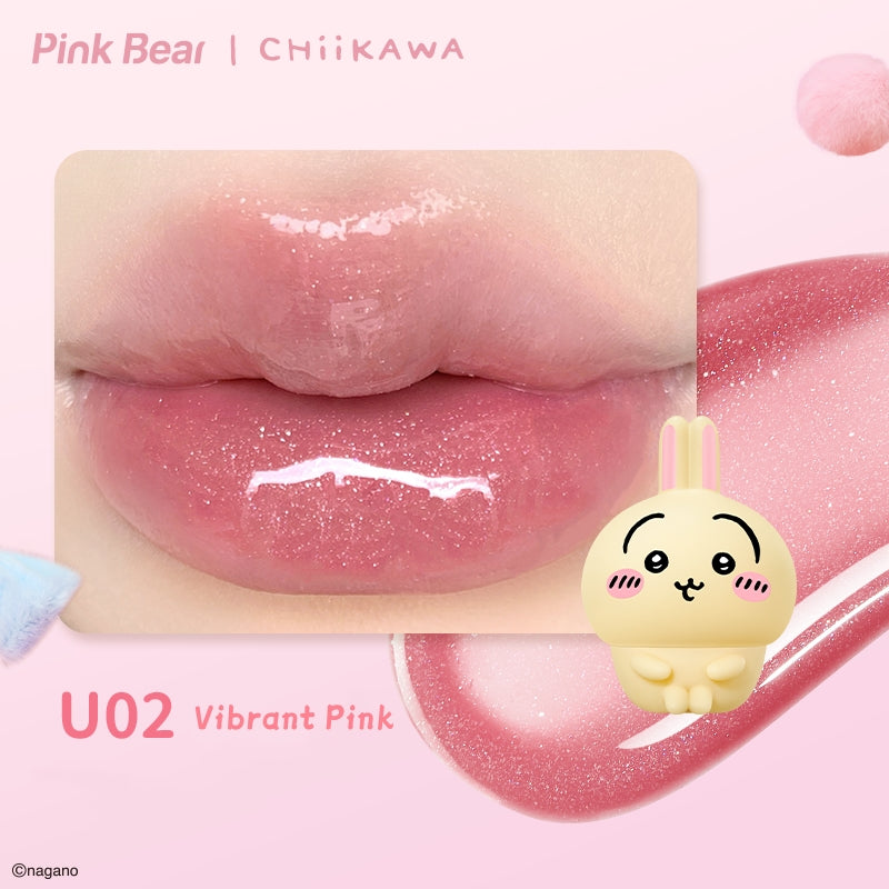 Pink Bear X CHIIKAWA Collection Lip Gloss & Blusher T5249