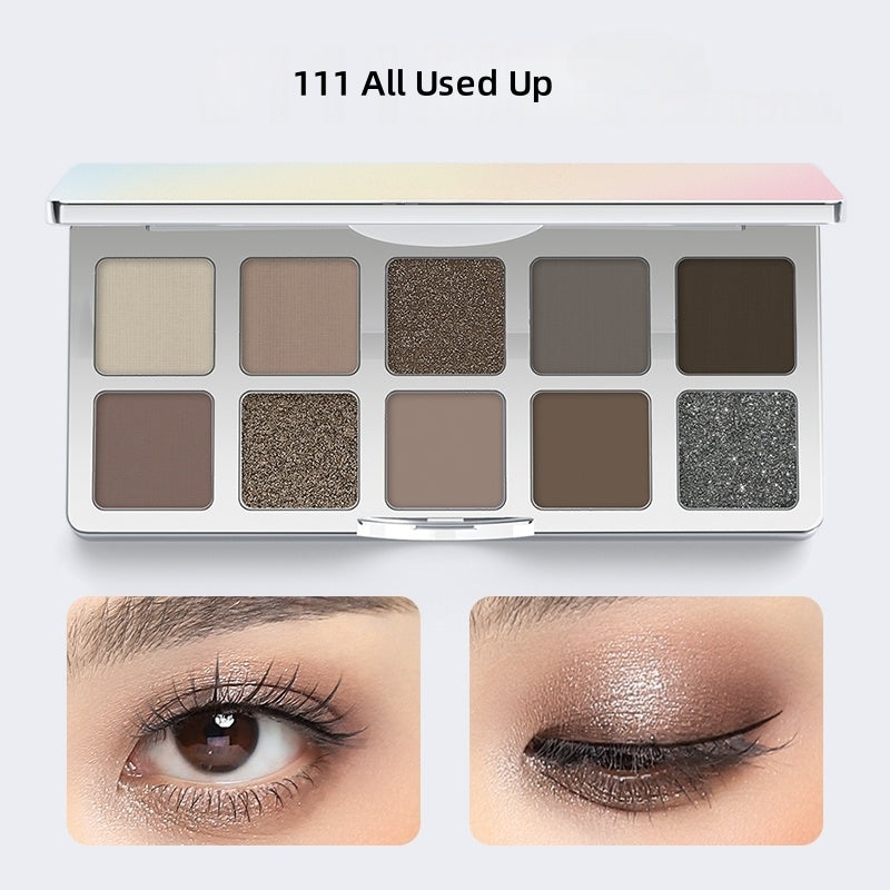 SheDella Colorful Dream 10-Color Eyeshadow Palette T4434