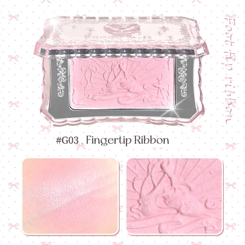 GOGO TALES Sweet Pink Ballet Collection Makeup Blusher T4846