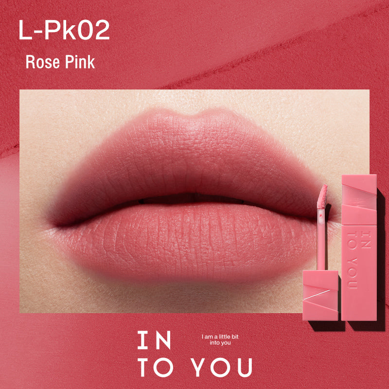 INTO YOU Printed Color Series Soft Mist Velvet Matte Lip Glaze